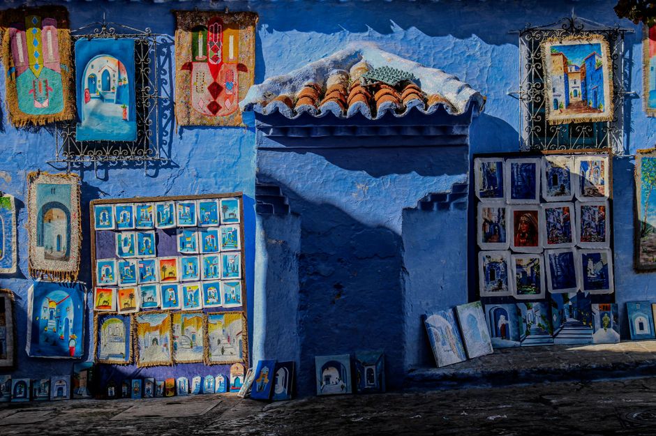 舍夫沙万小镇  Chefchaouen