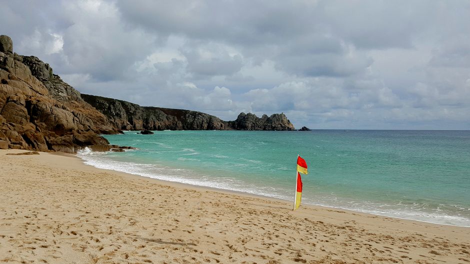 波斯科诺海滩 Porthcurno Beach