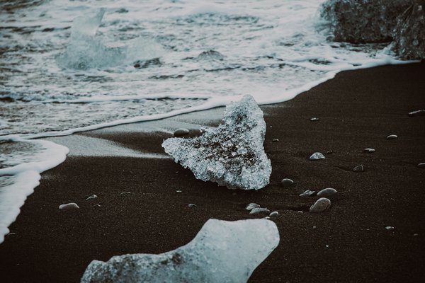 钻石冰沙滩 Diamond Beach