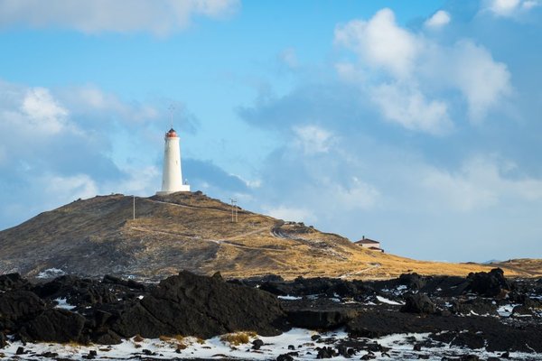雷尼思半岛灯塔 Reykjanes Lighthouse