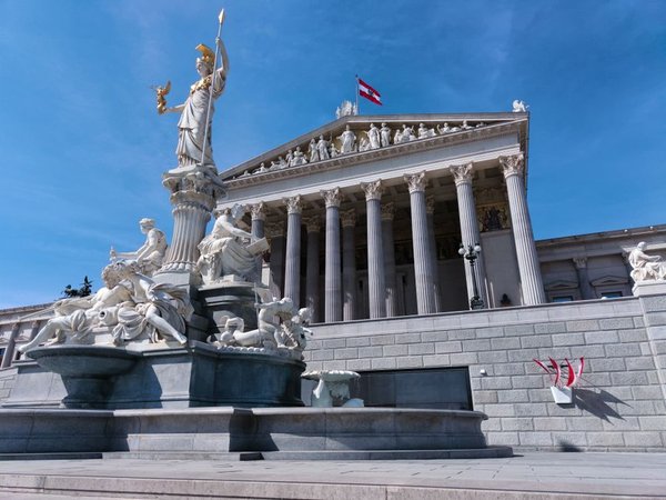 奥地利国会大厦 Austrian Parliament Building