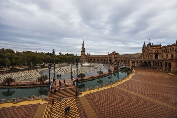 塞维利亚西班牙广场 Spain Square