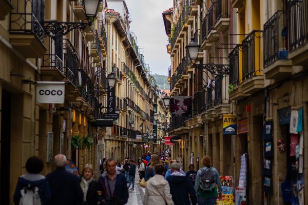 圣塞瓦斯蒂安老城区 Old Town of San Sebastian