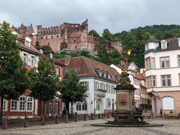 海德堡市集广场 Heidelberg Marktplatz